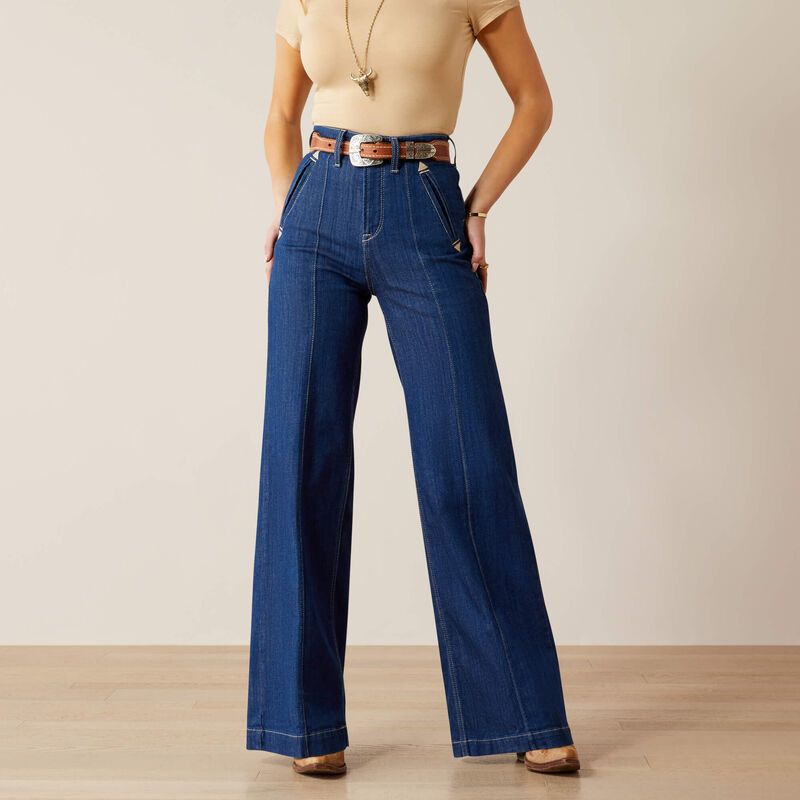 ARIAT BRIA ULTRA HIGH RISE WIDE LEG JEAN