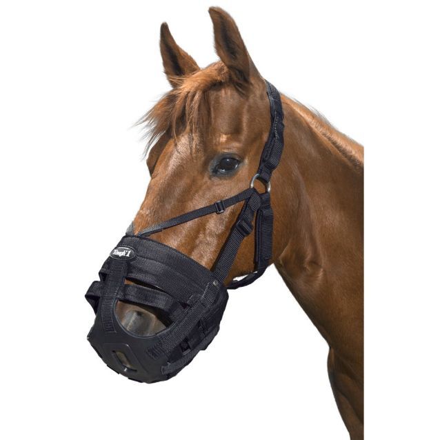 TOUGH 1 DELUXE EASY BREATH V-NECK GRAZING MUZZLE