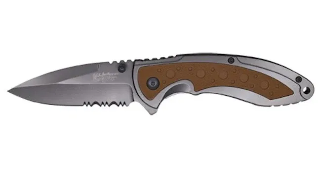 JUSTIN OLIVE FOLDING KNIFE