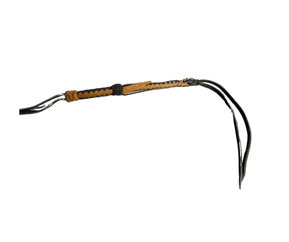 LEATHER BRAIDED QUIRT