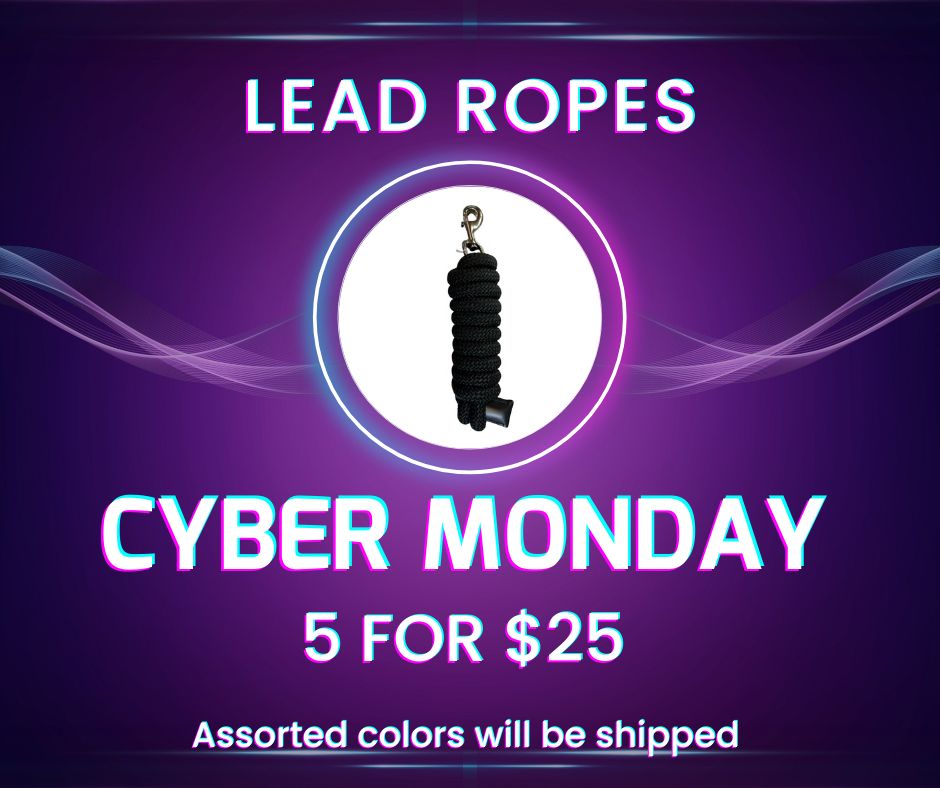 CYBER MONDAY LEAD ROPES 5 FOR $25