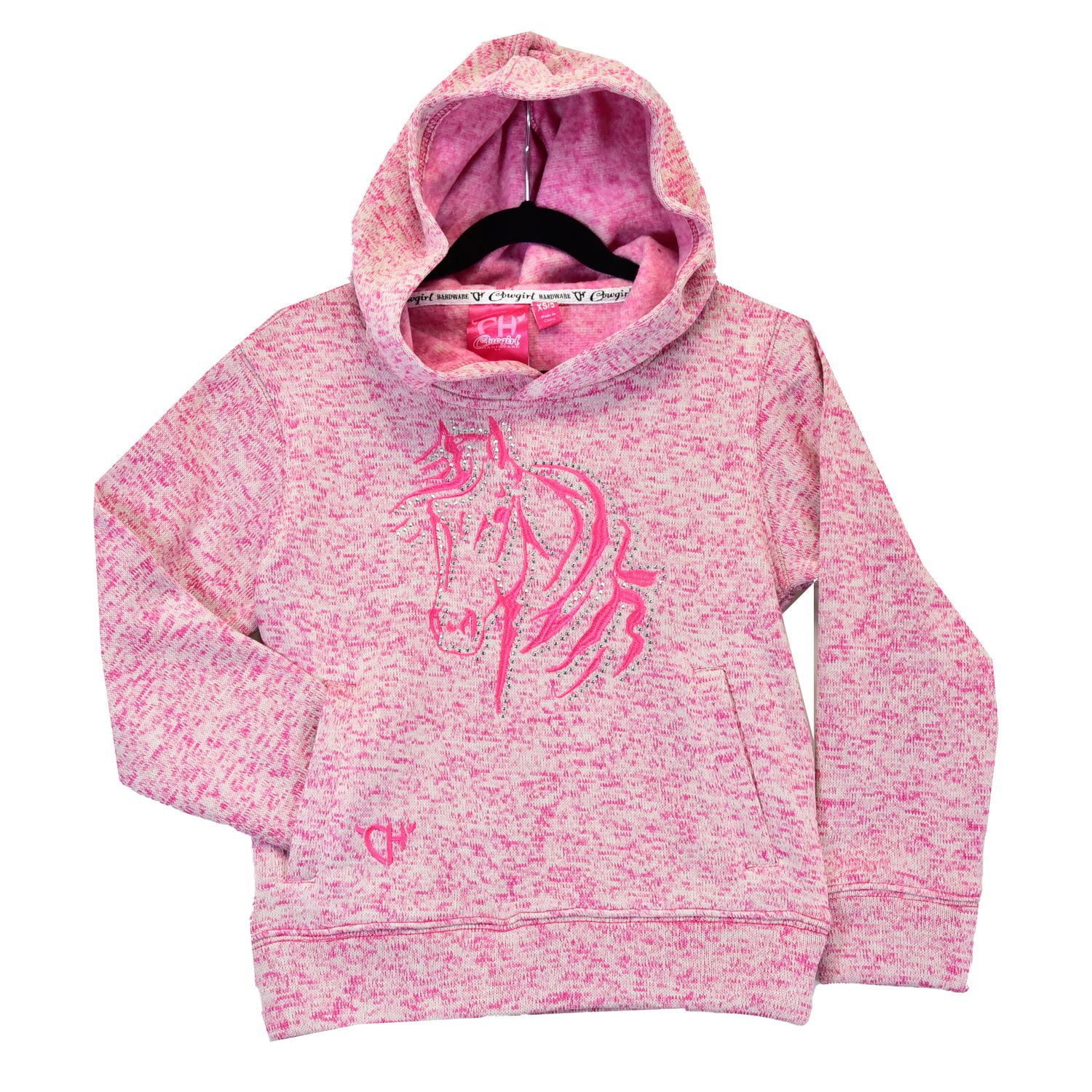 COWGIRL HARDWARE BELLA HORSE FLEECE HOODY