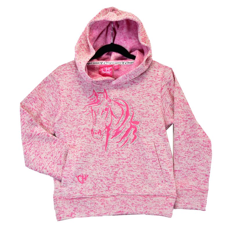 COWGIRL HARDWARE BELLA HORSE FLEECE HOODY