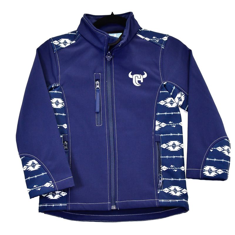 COWBOY HARDWARE AZTEC POLY SHELL JACKET