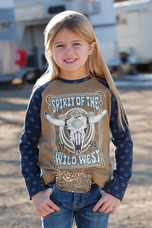 CRUEL GIRL SPIRIT OF THE WILD LONG SLEEVE SHIRT