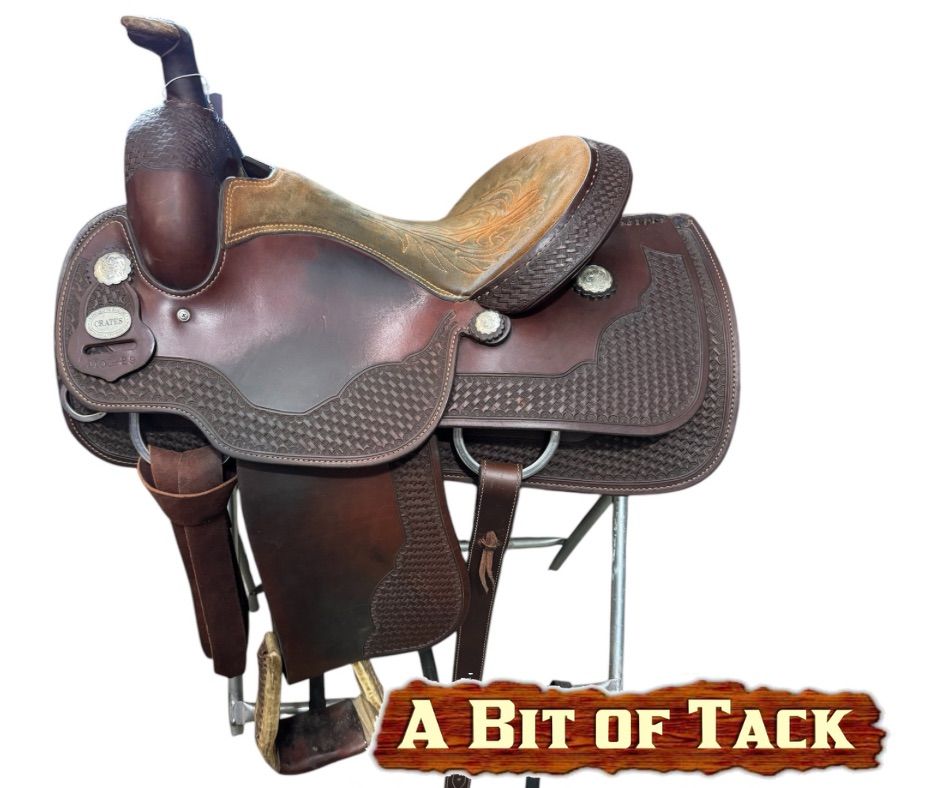 15.5&quot; Used Crates Rope Saddle
