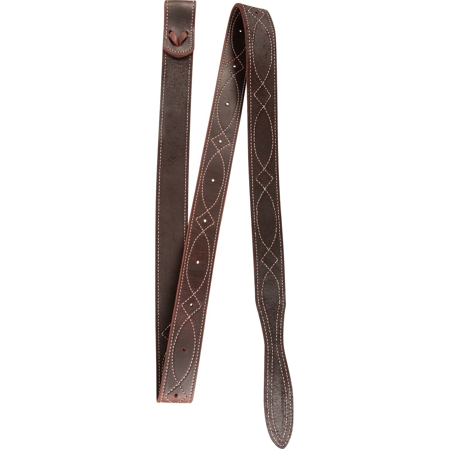 MARTIN SADDLERY LEATHER LATIGO, STITCHED