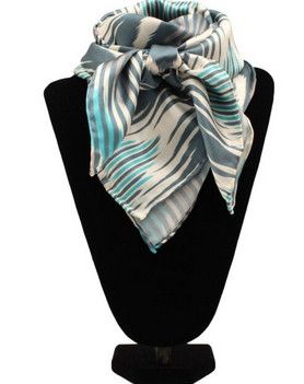 WESTERN WILD RAG CHEVRON TURQUOISE