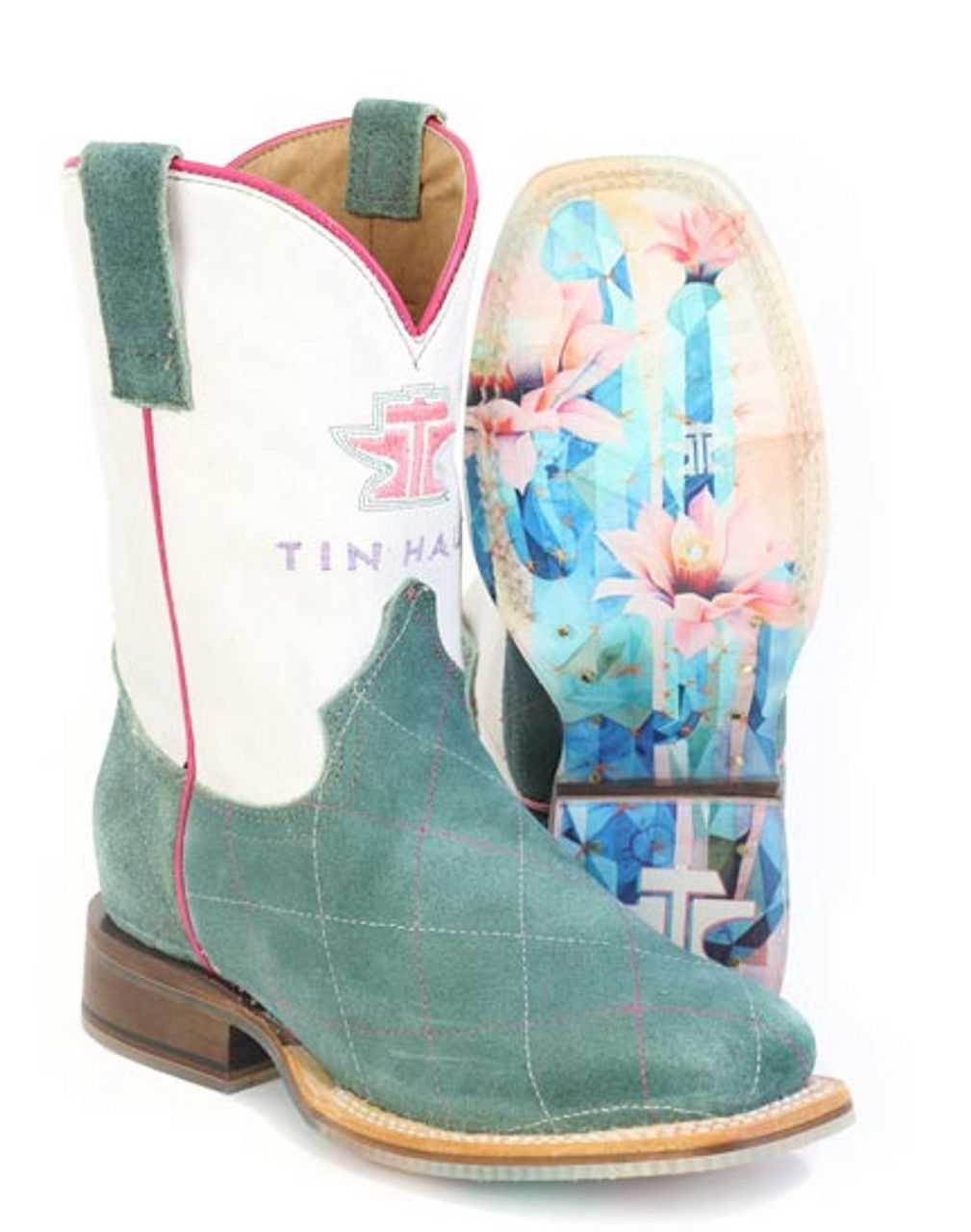 TIN HAUL DIAMOND GIRL CACTUS ROSE BOOT