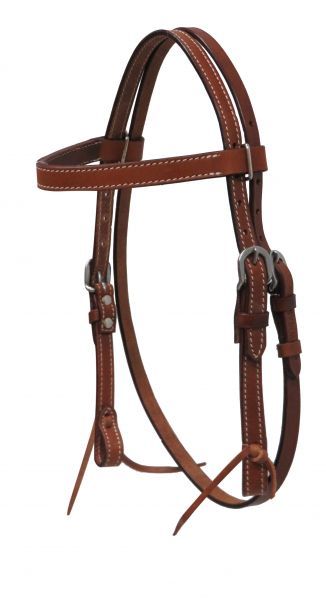SHOWMAN PONY HEADSTALL WITH REINS