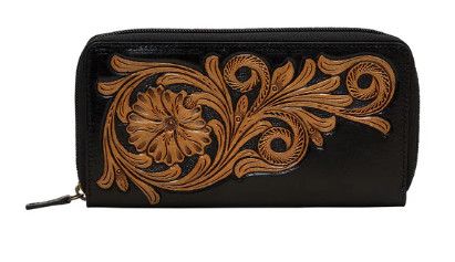 MYRA BAG BLACK ROYALTY WALLET