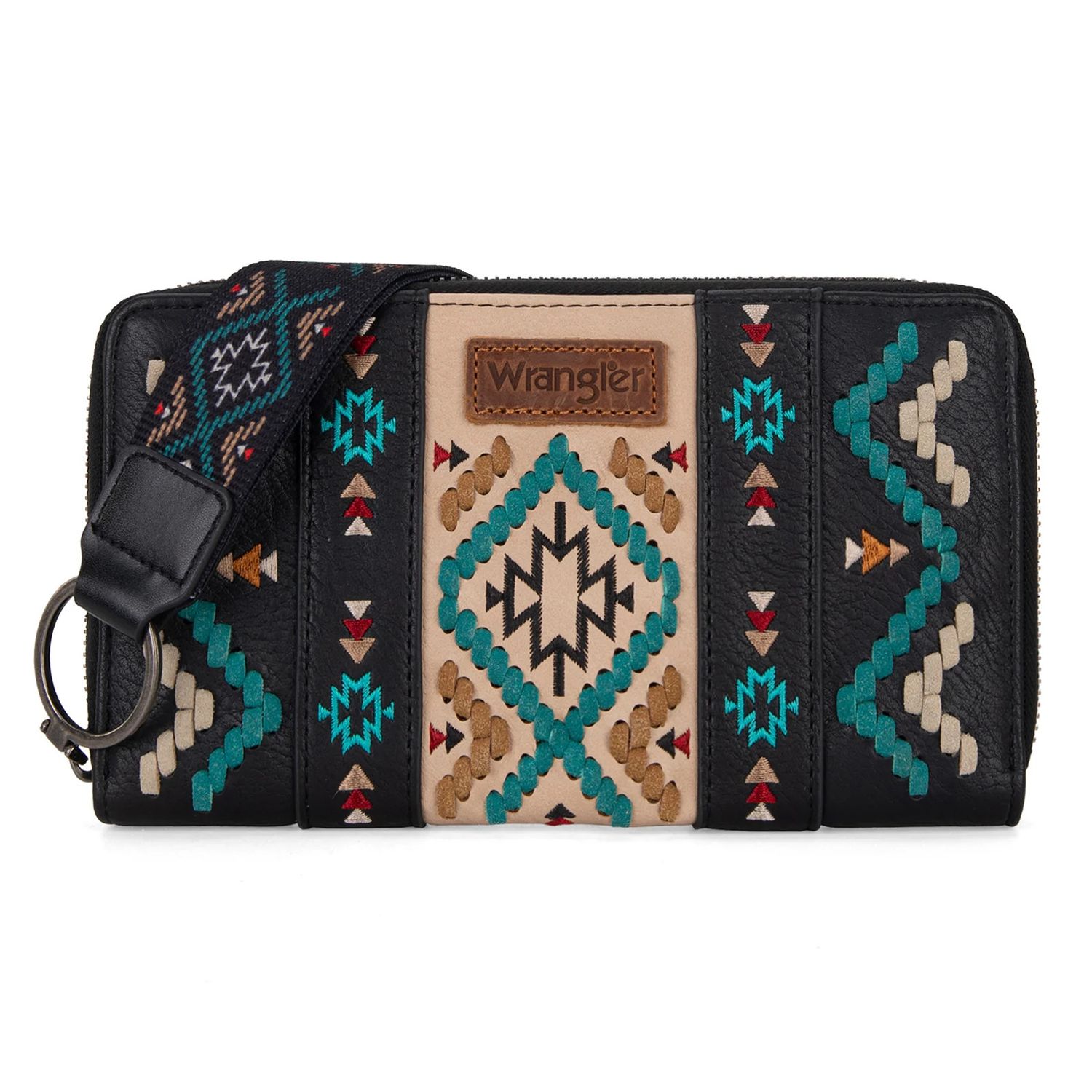 WRANGLER SOUTHWESTERN EMBROIDERED WALLET