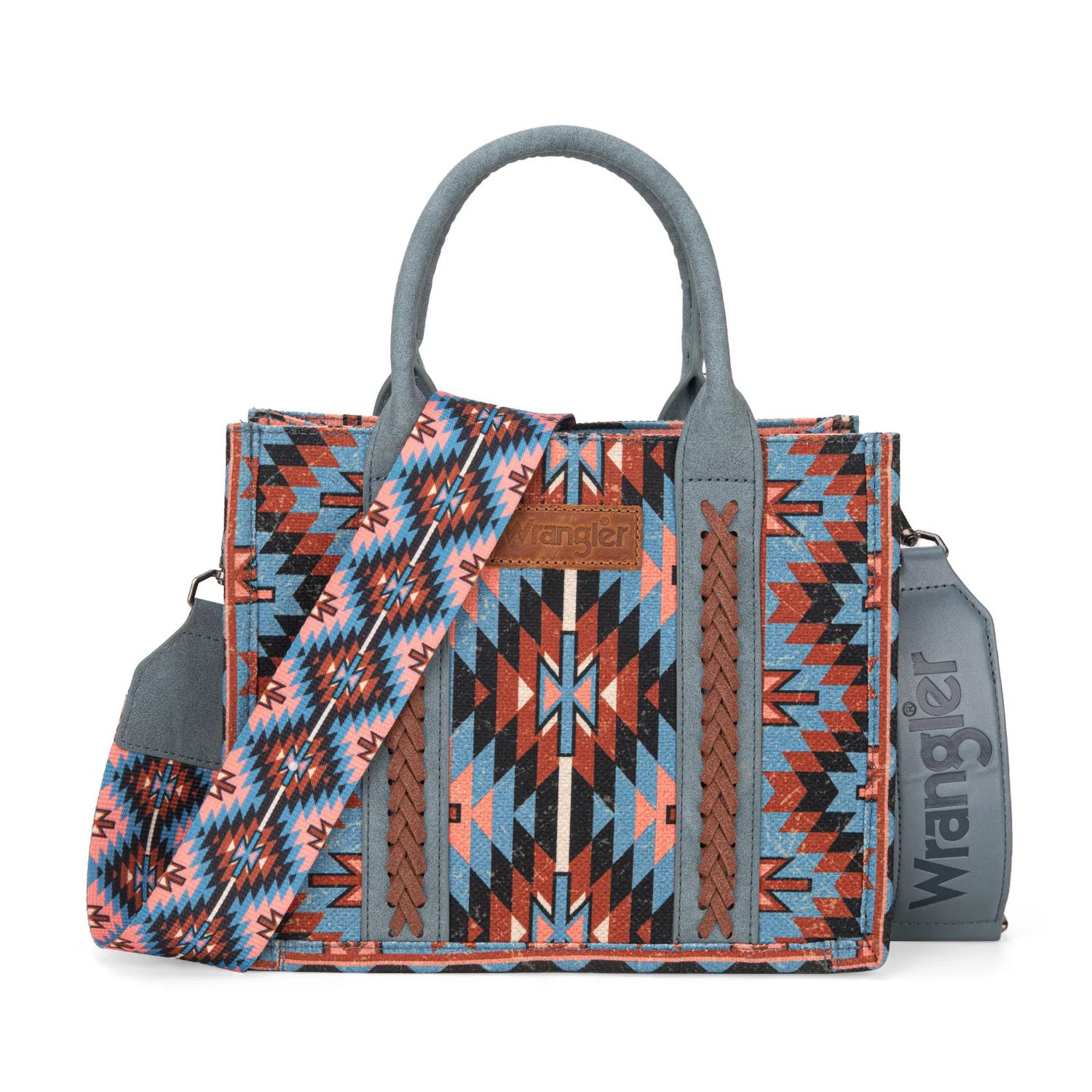 WRANGLER SOUTHWESTERN DUAL TOTE/CROSSBODY