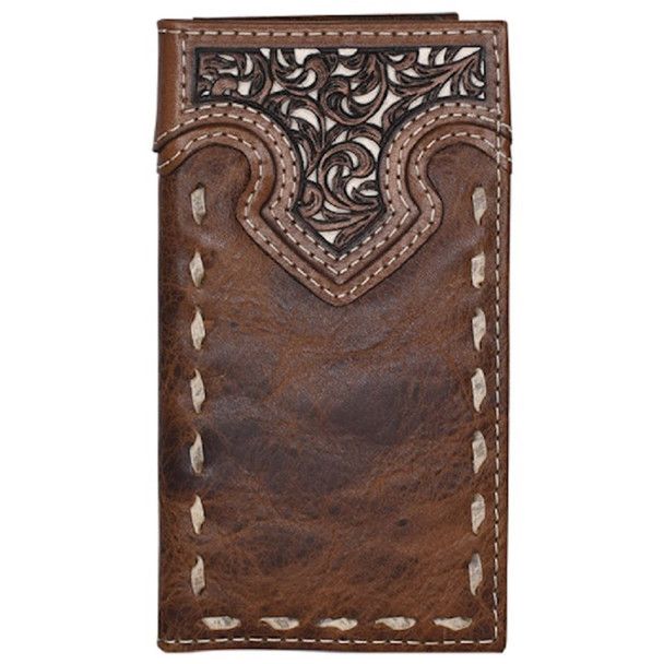 JUSTIN TOOLED &amp; BUCKSTITCH JR RODEO WALLET