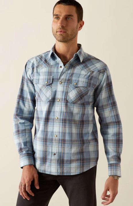 ARIAT HUNTER RETRO SNAP SHIRT