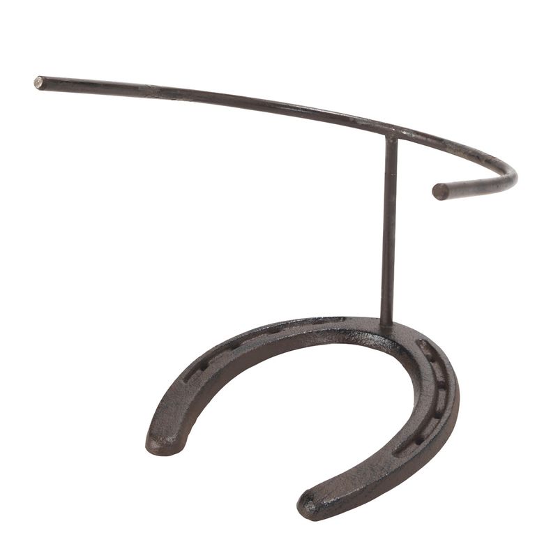 CAST IRON HORSESHOE HAT RACK
