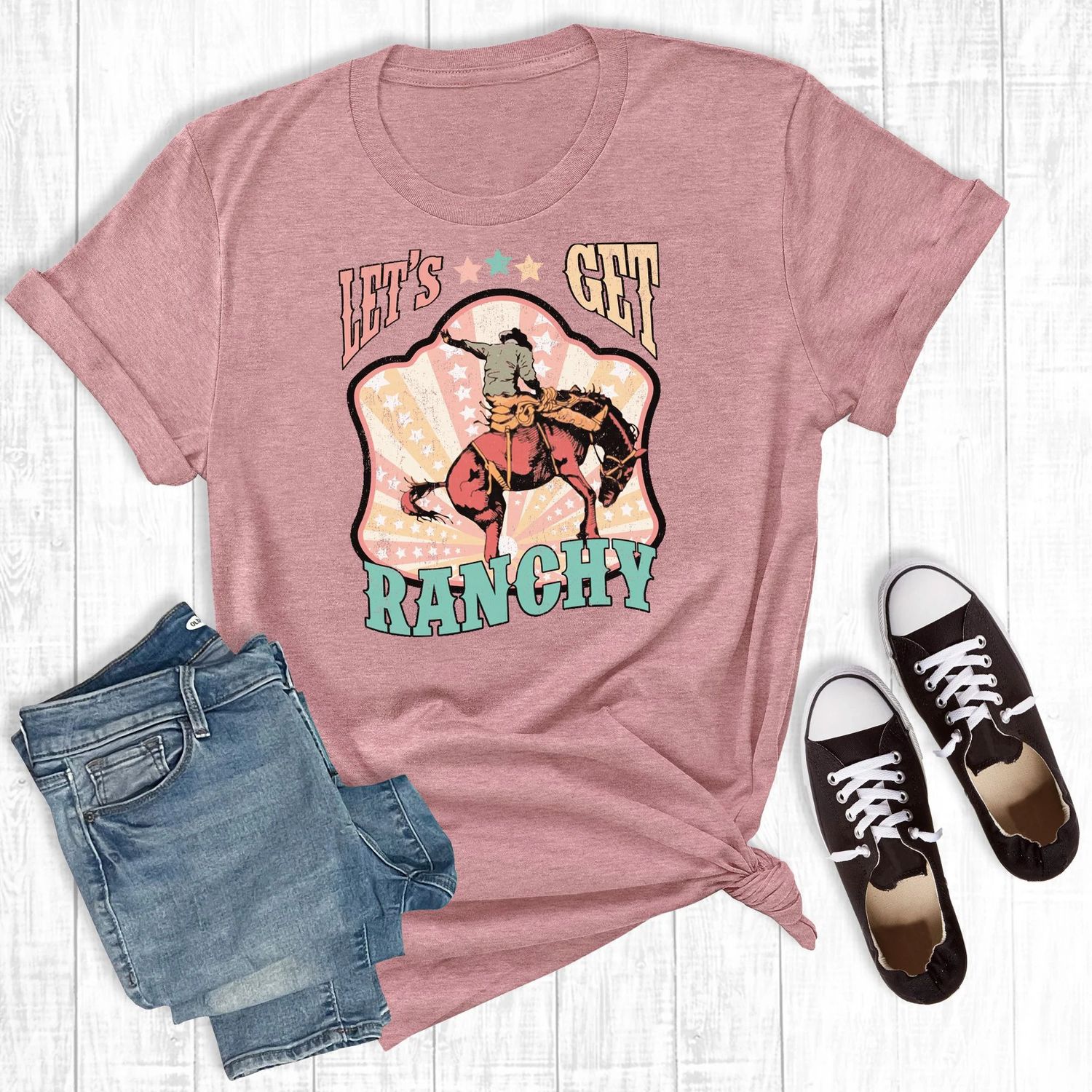 LET'S GET RANCHY T-SHIRT