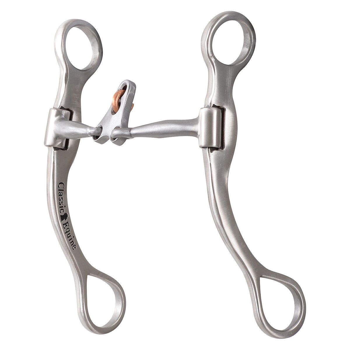 CLASSIC EQUINE STRAIGHT SHANK FLOATING SPADE BIT