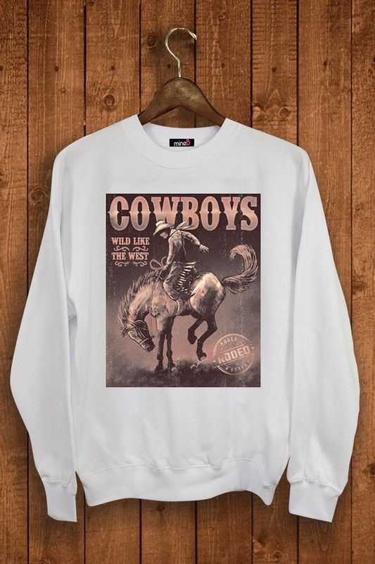 COWBOYS GRAPHIC SWEATSHIRT