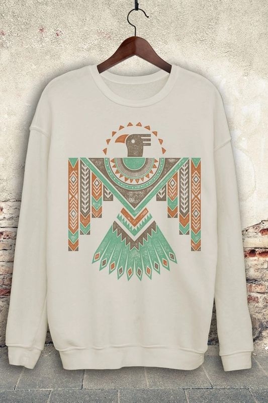 AZTEC BIRD SWEATSHIRT
