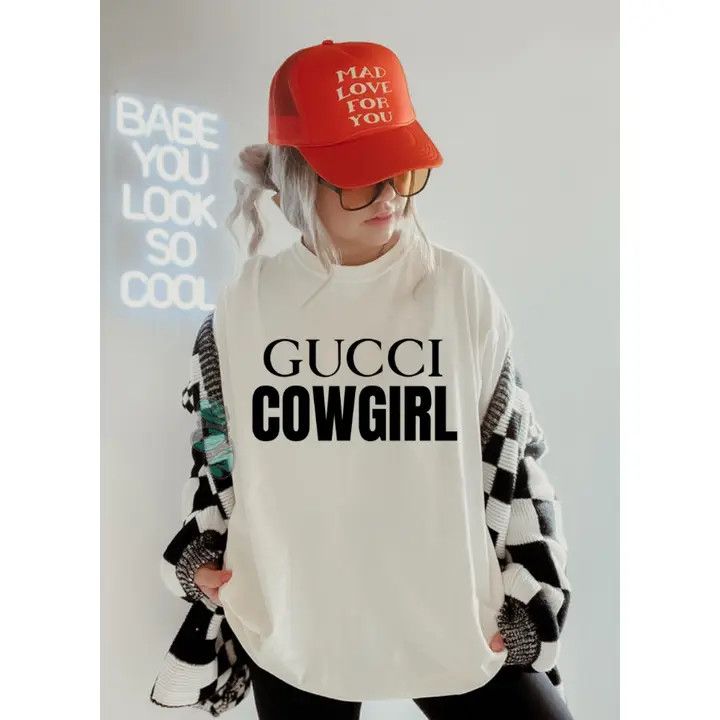 LUXURY COWGIRL WESTERN TEE