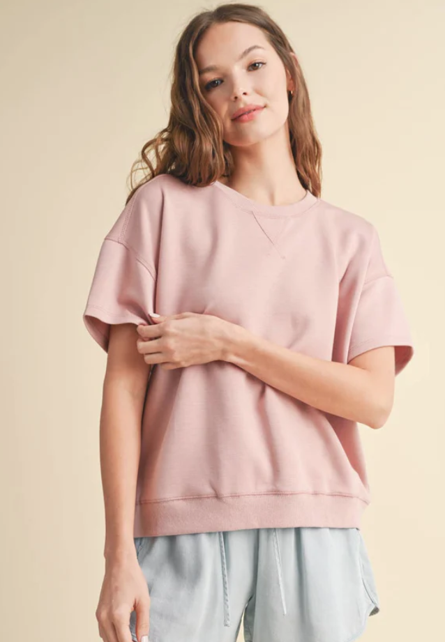 SCUBA KNIT TOP