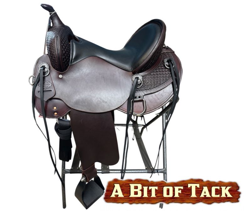 16&quot; Circle Y Sulphur River Trail Saddle - Standard Tree