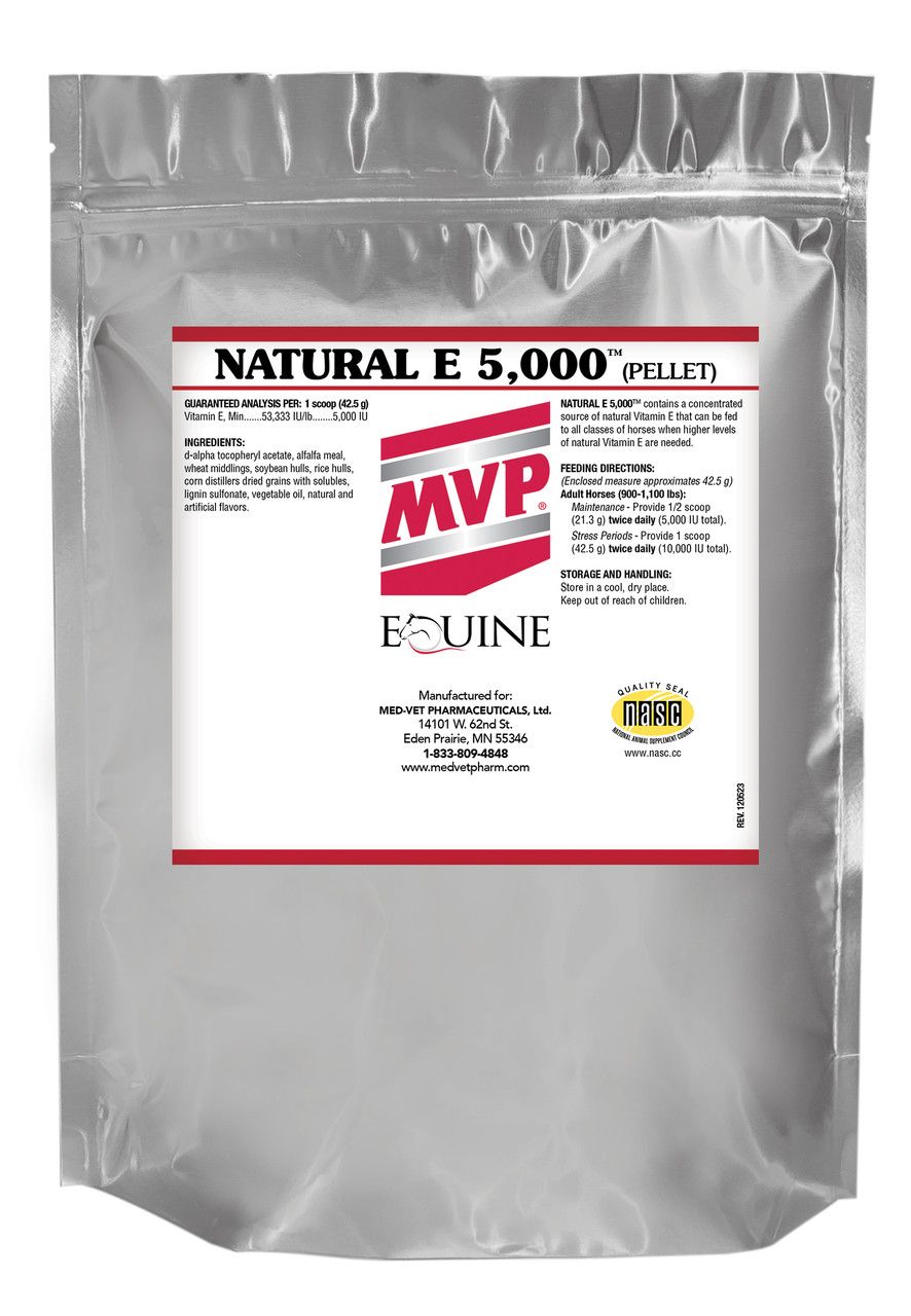 NATURAL E 5,000 PELLET 7.5 LB.