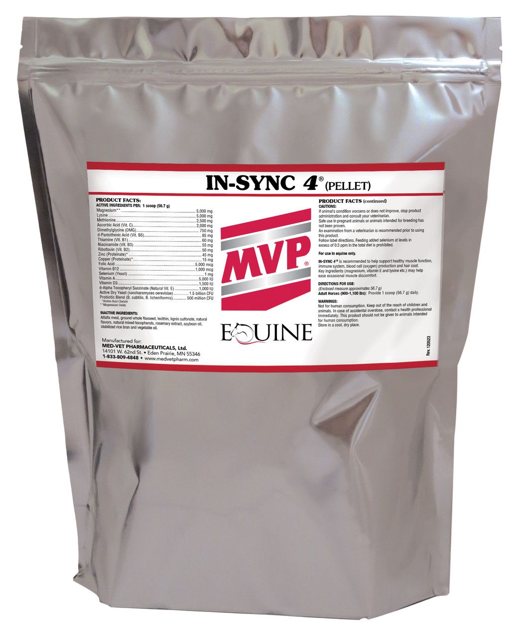 IN-SYNC-4 PELLETS 8 LB.