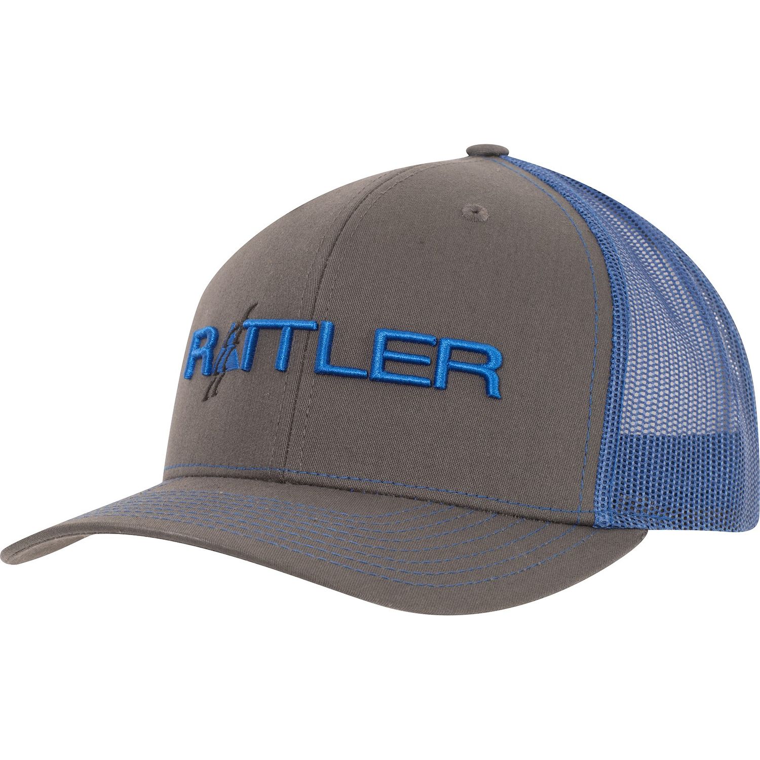 RATTLER MID-PROFILE TRUCKER SNAPBACK BLUE/GRAY CAP