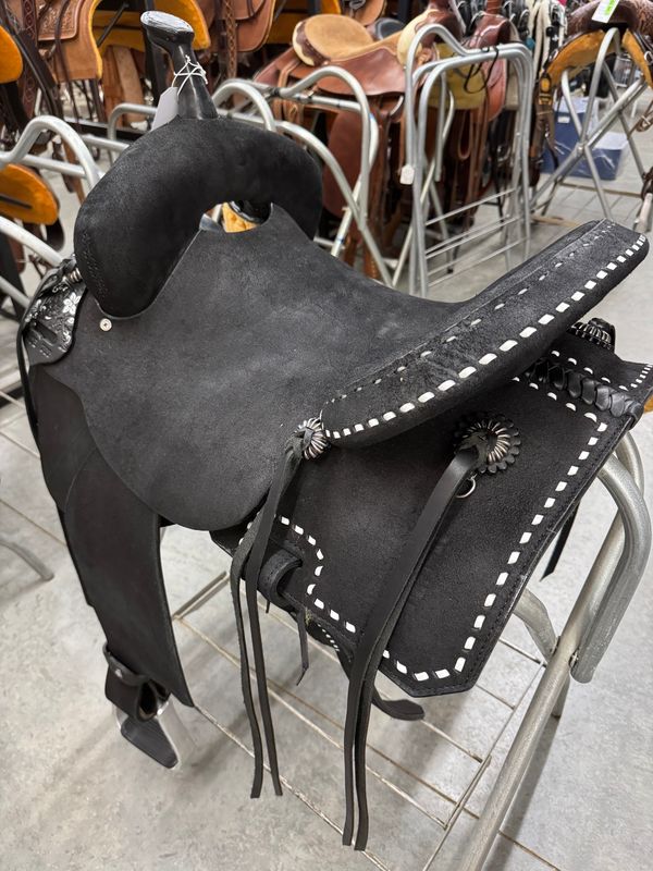 14" Double J Pozzi Pro Barrel Racer - Wide Fit SBP879
