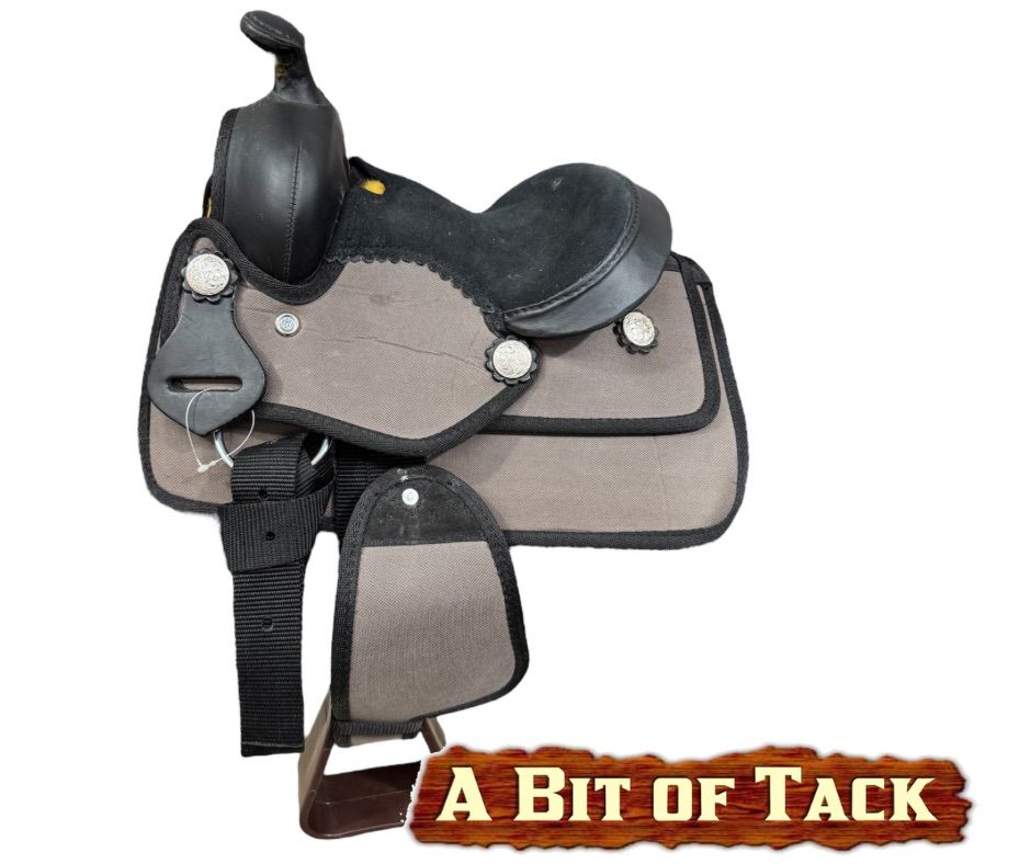 8&quot; New Pony Cordura Saddle Black/Brown