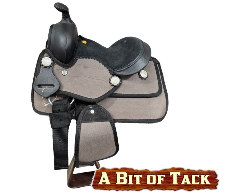 8&quot; New Pony Cordura Saddle Black/Brown