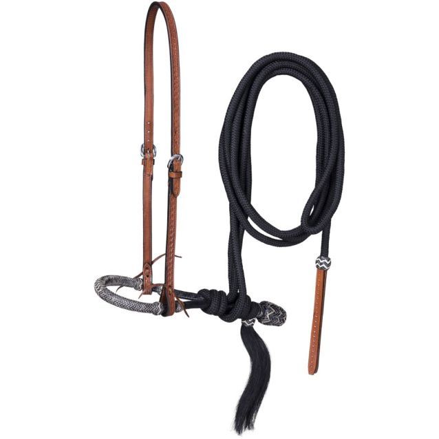 TOUGH 1 ROYAL KING BASKETWEAVE BOSAL/HANGER/MECATE SET