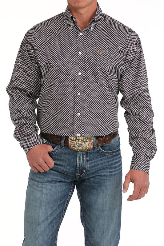 CINCH FLORAL PRINT BUTTON DOWN WESTERN SHIRT
