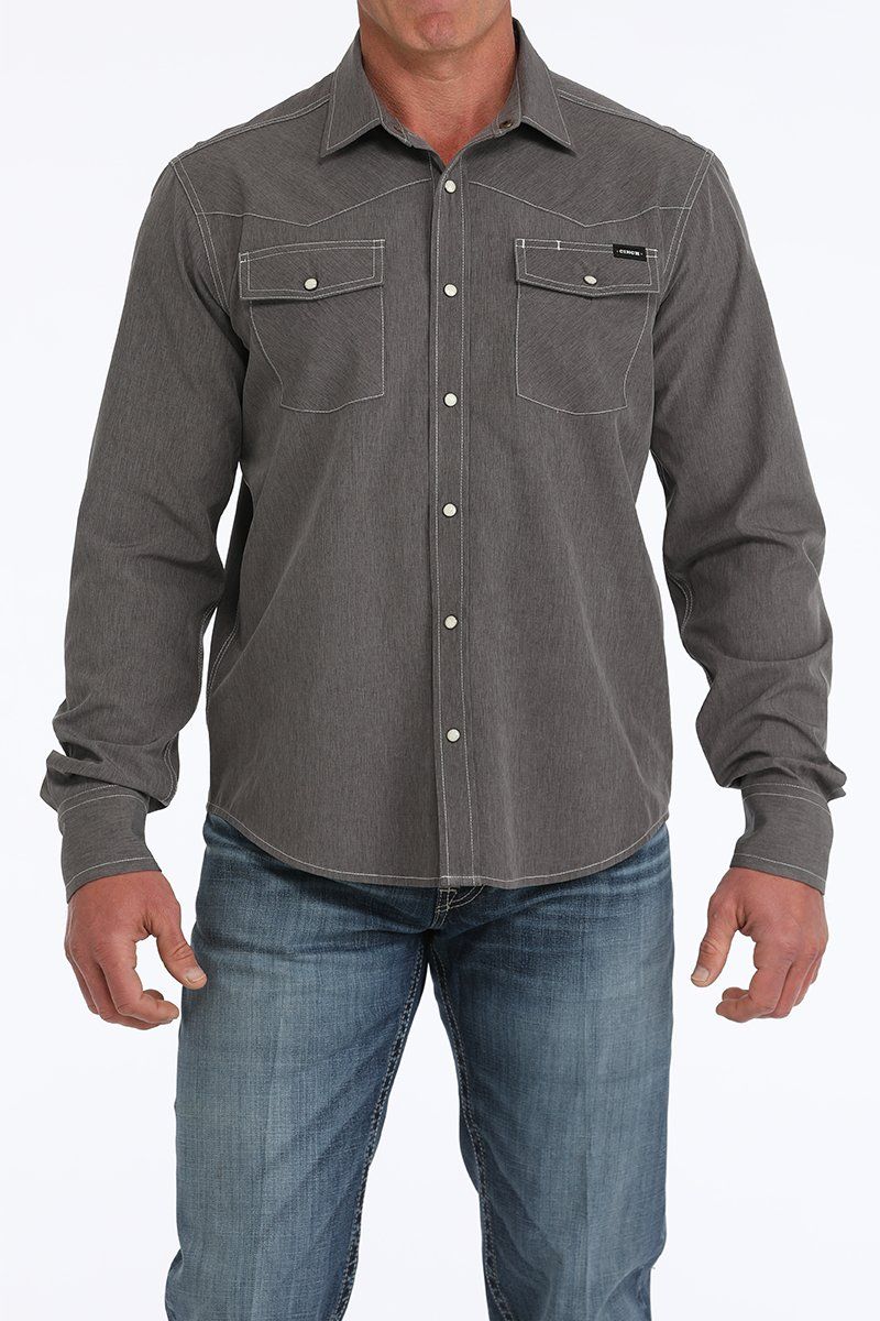 CINCH ARENAFLEX WESTERN CAMP SHIRT
