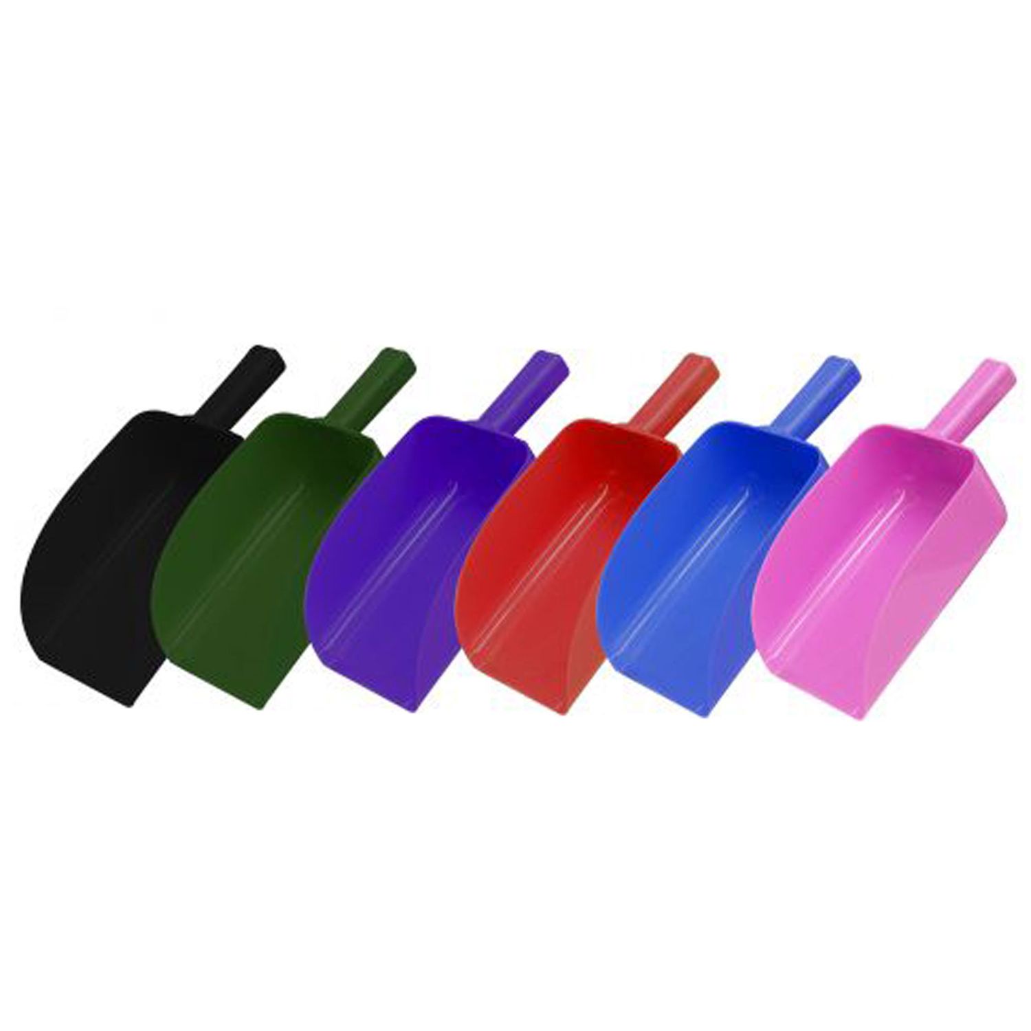 MOLDED PLASTIC OPEN FEED SCOOP