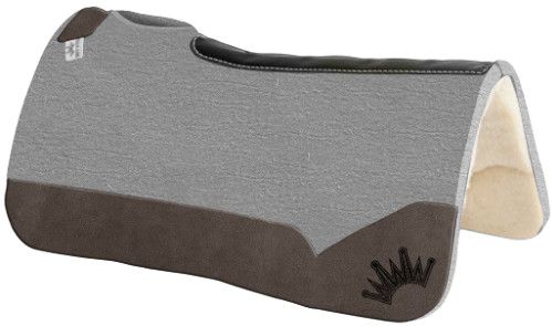 BEST EVER PADS KUSH FLEESAR WOOL SADDLE PAD