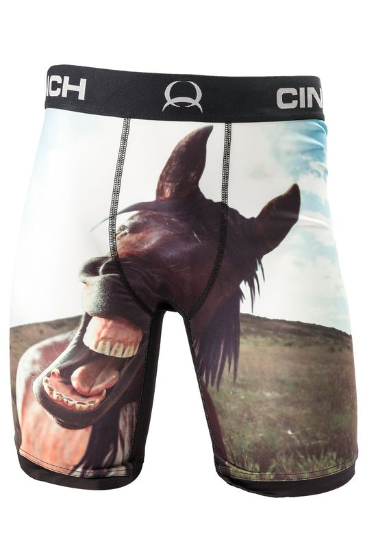 CINCH 9&quot; &#39;CLYDE&#39; THE HORSE BOXER BRIEF