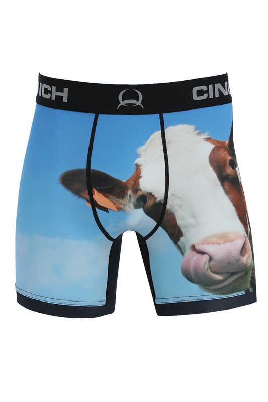 MXY6009009 CINCH MEN&#39;S 6&quot; COW BOXER BRIEF
