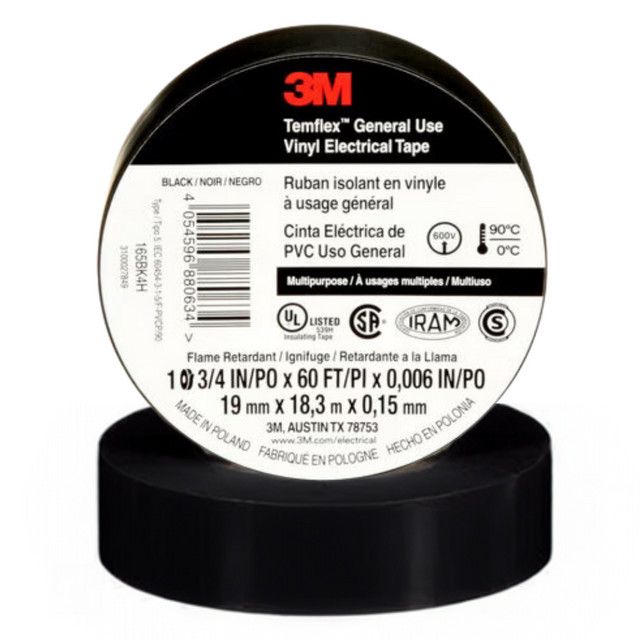 TEMFLEX VINYL ELECTRICAL TAPE