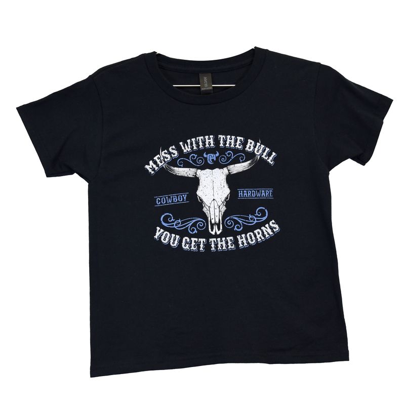 COWBOY HARDWARE MESS WITH THE BULL TEE