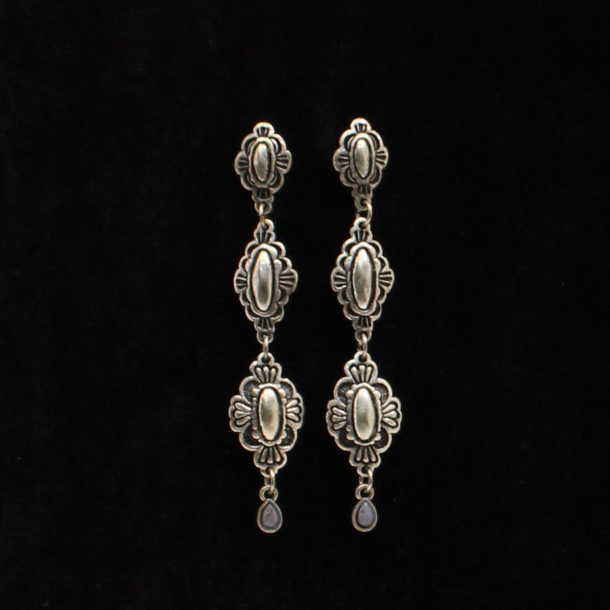3 TIER DANGLE EARRING