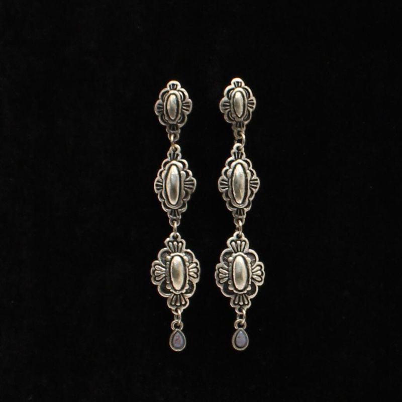 3 TIER DANGLE EARRING