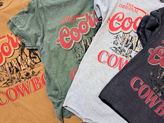 ORIGINAL COORS COWBOY TEE