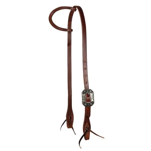 PROFESSIONAL&#39;S CHOICE RANCH HEAVY OILED 5/8&quot; SINGLE EAR HEADSTALL