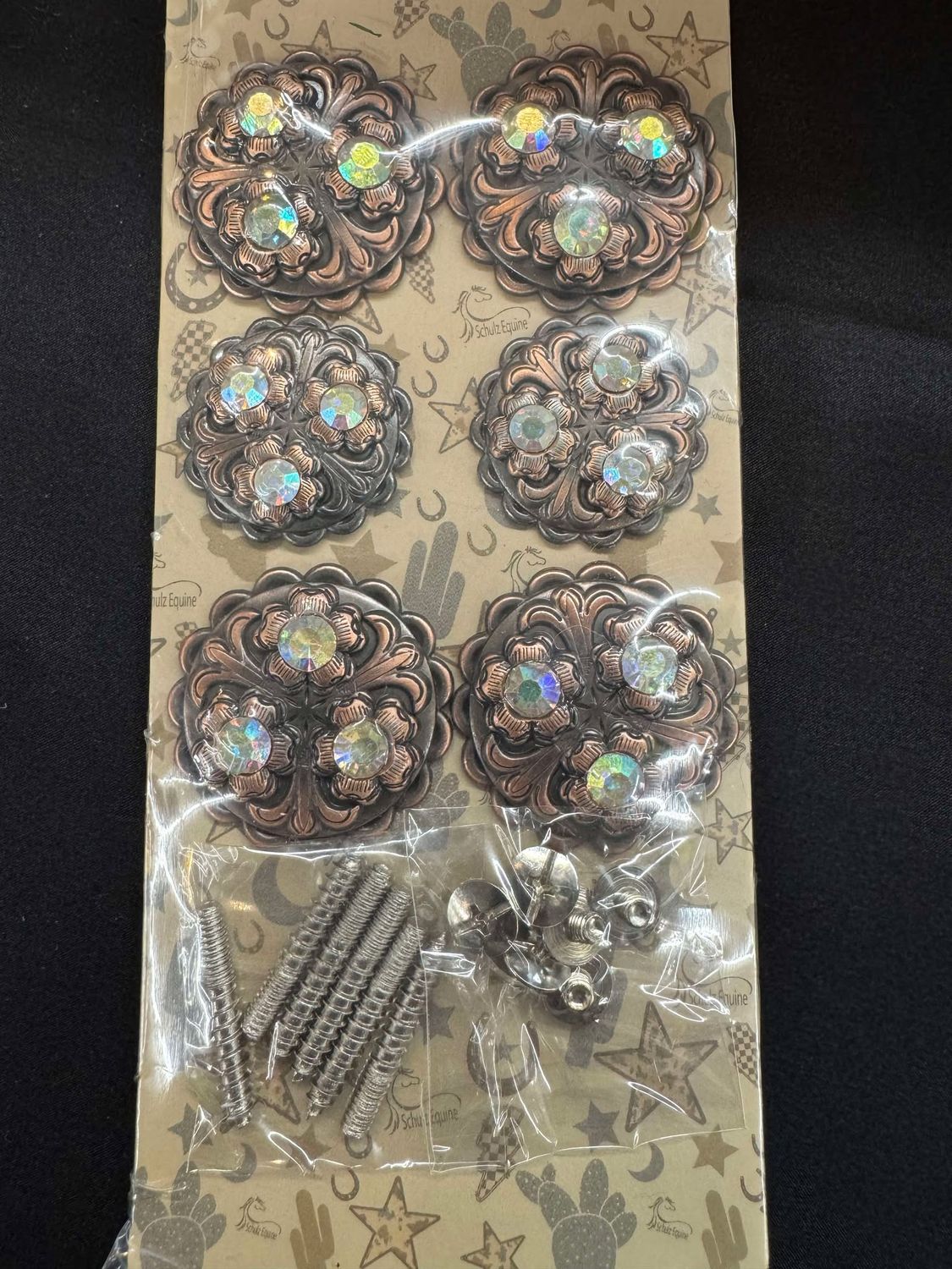 COPPER AB BLING CONCHO