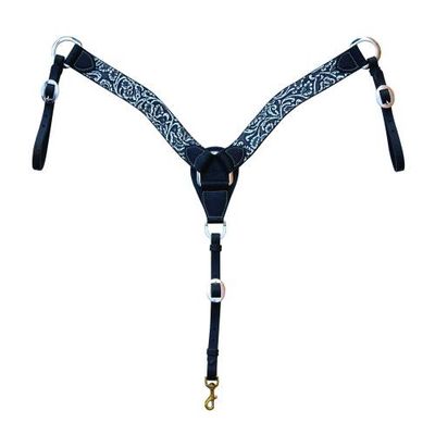 PROFESSIONAL&#39;S CHOICE PAISLEY CONTOURED BREAST COLLAR