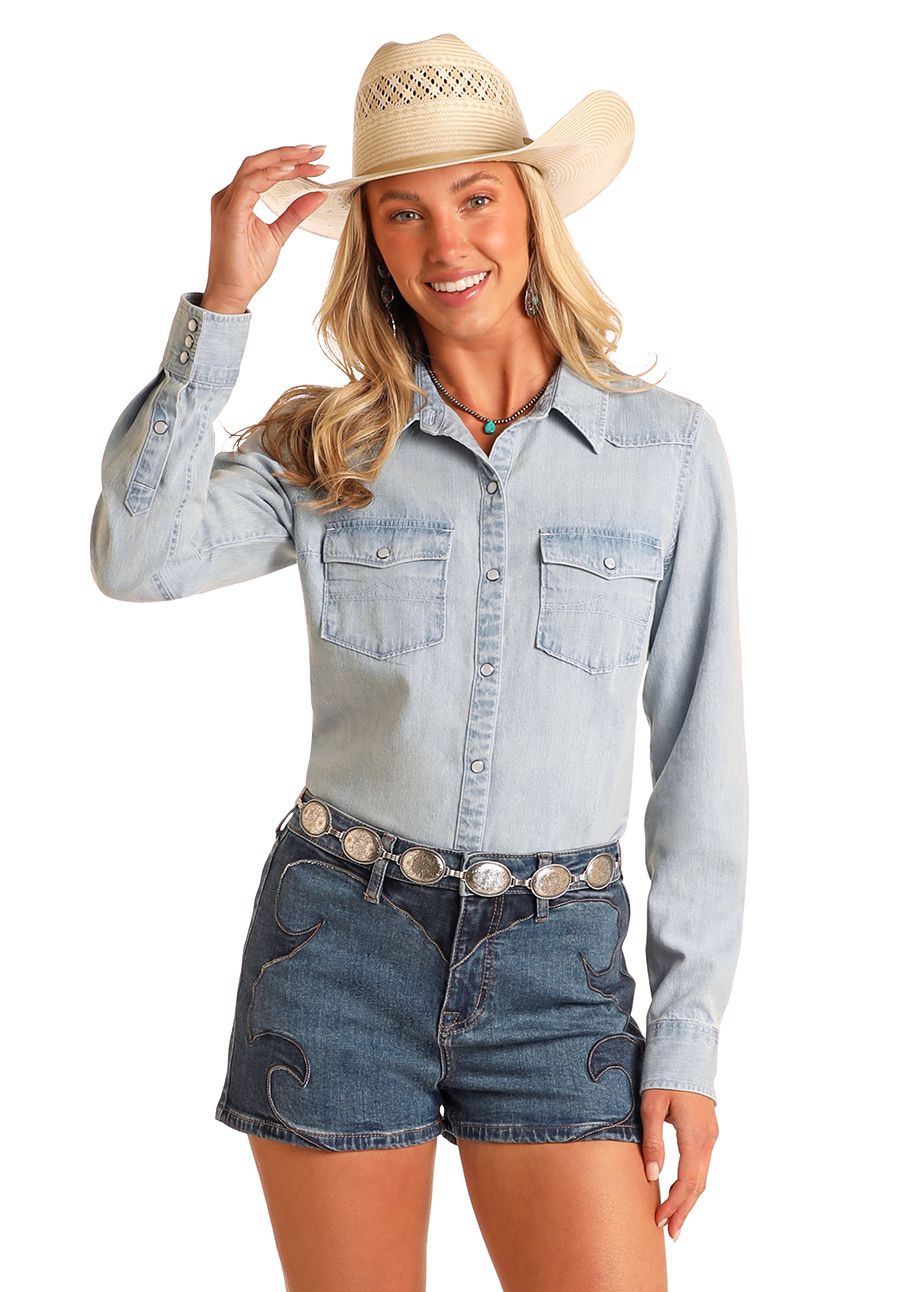 ROCK &amp; ROLL CORE DENIM SHIRT