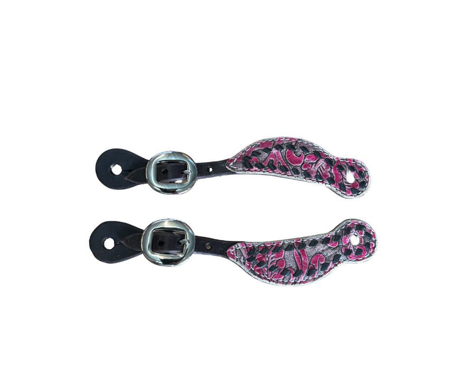 SAN SABA YOUTH WESTERN TOOL SPUR STRAPS